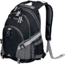 Front Large. High Sierra - Loop Carrying Case (Backpack) for Travel Essential, - Charcoal.