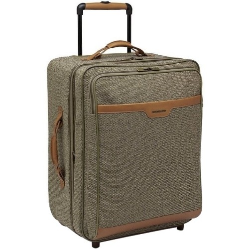 Hartman Luggage 24x18x7 Tweed & Belting Leather Vintage Travel Suitcase -  Waterfront Online