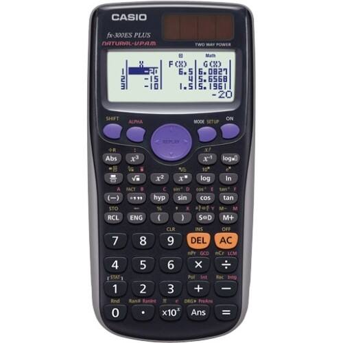 Front Standard. Casio - Scientific Calculator.