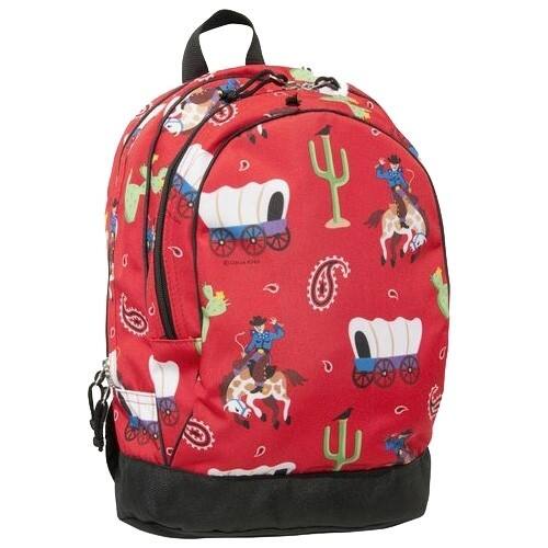 Front Standard. Wildkin - Sidekick Carrying Case (Backpack) for Classroom Supplies - Red.