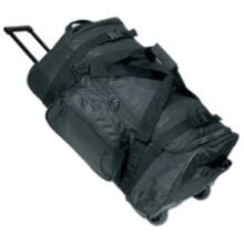 Front Large. NetPackBag - Fat Boy Travel/Luggage Case (Duffel) for Travel Essential - Black.