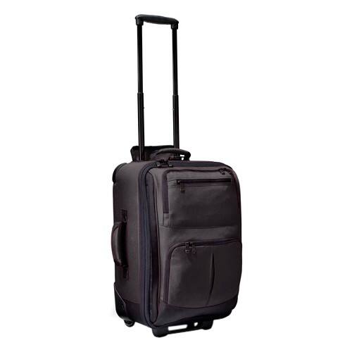 Front Standard. Rick Steves - Roll-Aboard Travel Essential Carrying Case - Black.