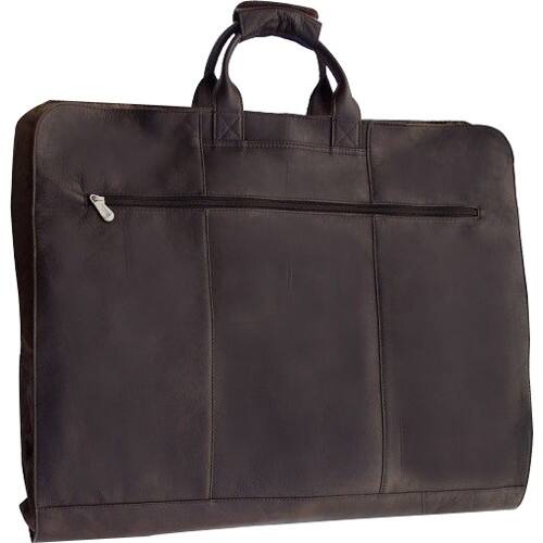 Front Standard. Piel Leather - Carrying Case for Travel Essential - Chocolate.