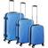 Front Large. Heys - Crown LX Travel/Luggage Case (Roller) for Travel Essential - Ocean Blue.