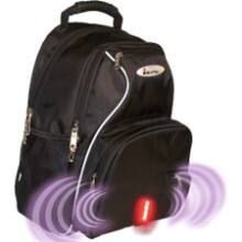 Front Large. isafe - Carrying Case (Backpack) for Travel Essential - Black.