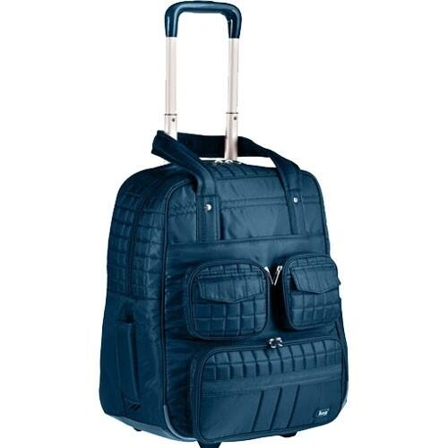 Front Standard. Lug Life - Puddle Jumper Carrying Case (Roller) for Notebook - Navy Blue.