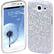 Front Standard. Cimo - Bling Sparkle Hard Cover Back Case for Samsung Galaxy S III - White.