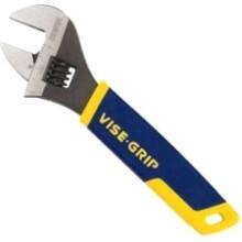Front Large. Vise-Grip - 10" Adjustable Wrench.