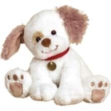 Front Large. First & Main - 3693 Pippit Dog 8" - Brown.