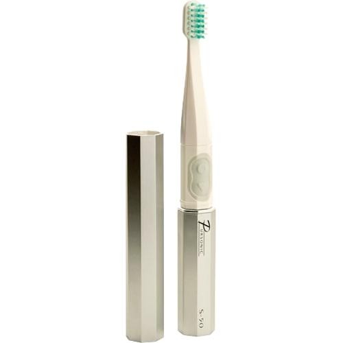  Pursonic - S-50 Pocket Sonic Pulse Toothbrush with Bonus 3 Brush Heads