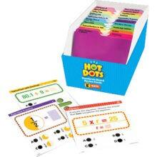 Front Large. Hot Dots - Grade 4: Standards-Based Math Review Cards.