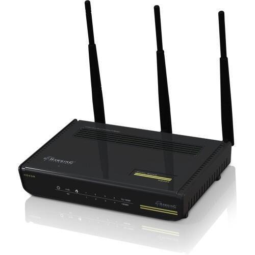 Front Standard. Hawking - Hi-Gain Wireless Router - IEEE 802.11n.
