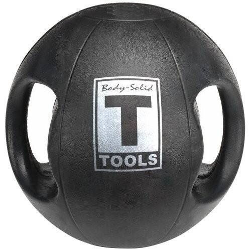 Front Standard. Body Solid - 8lb. Dual Grip Medicine Ball.