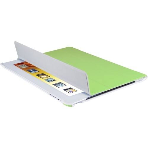 Front Standard. V7 - SLIM FOLIO Carrying Case (Folio) for iPad - Green.