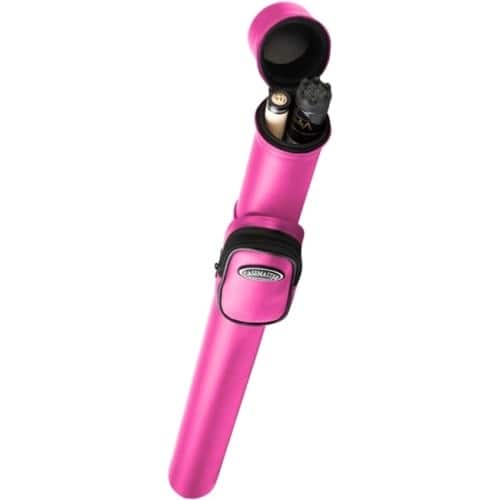 Front Standard. Viper - Billiards Casemaster Pink Supreme Q Vault Cue Case - Pink.