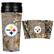 Front Standard. GAP - Pittsburgh Steelers 16oz Acrylic RealTree Travel Tumbler.