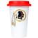 Front Standard. GAP - Washington Redskins 12oz Double Wall Ceramic Cup with Red Lid (Primary Logo).