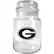 Front Standard. GAP - Georgia Bulldogs Glass Candy Jar (Primary Logo).
