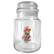 Front Standard. GAP - Mississippi Rebels Glass Candy Jar (Primary Logo).