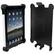 Front Large. Ballistic - New iPad and iPad 2 Tough Jacket Series Case - Black, White.