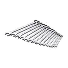Front Large. SK Hand Tools - 14 Piece SuperKrome Metric Long Pattern Combination Wrench Set.