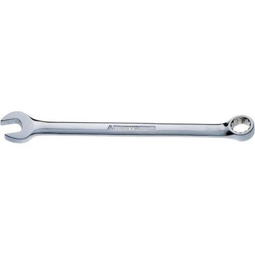 Front Standard. Armstrong Tools - 12 Point Full Polish Long Combination Wrench.