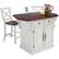 Front Standard. Home Styles - Traditions Kitchen Island with Optional Stools- & Cherry.