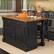 Front Standard. Home Styles - Monarch 3 pc. Slide Out Leg Wood Top Kitchen Island Set.