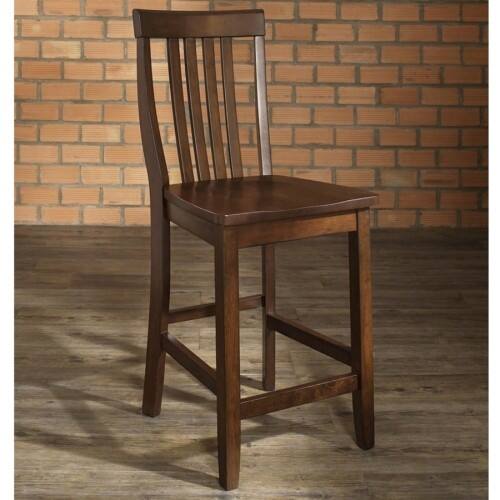 Front Standard. Crosley Furniture - 24-in. School House Counter Stool.