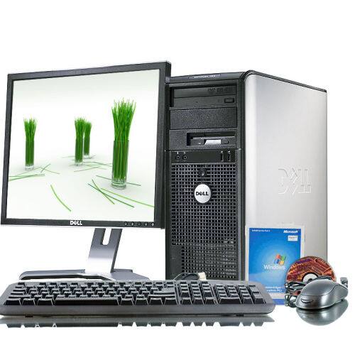 Front Standard. Dell - 19" Optiplex Desktop Computer - 8 GB Memory - 400 GB Hard Drive.