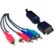 Front Standard. CableWholesale - Playstation 3 Component Video and RCA Stereo Audio HD Cable, 6 ft.