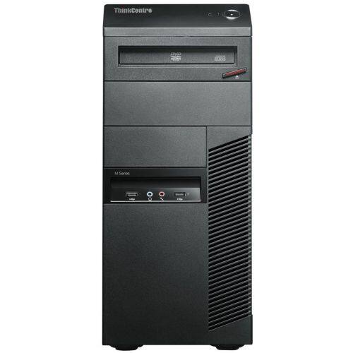 Front Standard. Lenovo - ThinkCentre Desktop Computer - 2 GB Memory - 320 GB Hard Drive - Business Black.