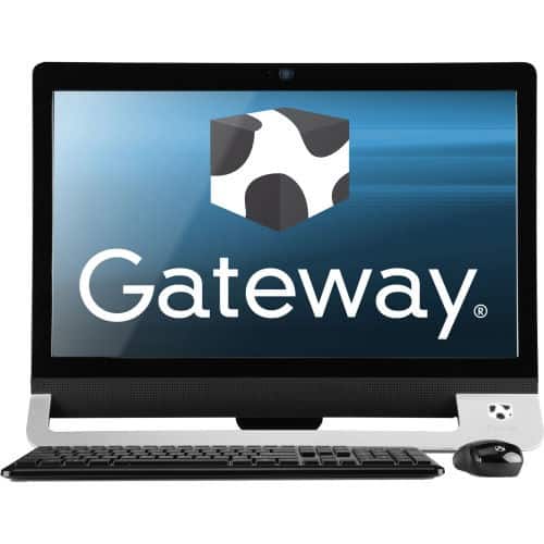 Front Standard. Gateway - 21.5" All-in-One Computer - 4 GB Memory - 500 GB Hard Drive.