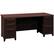Front Standard. Bush - Enterprise Commercial 72 Inch Double Pedestal Computer Desk - Mocha Cherry.