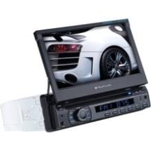 Front Large. Planet Audio - Car DVD Player - 7" Touchscreen LCD - Single DIN.