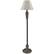 Front Standard. Royce Lighting - Royce RLFL1000-50 Rattan Outdoor Floor Lamp - Dark Tan.