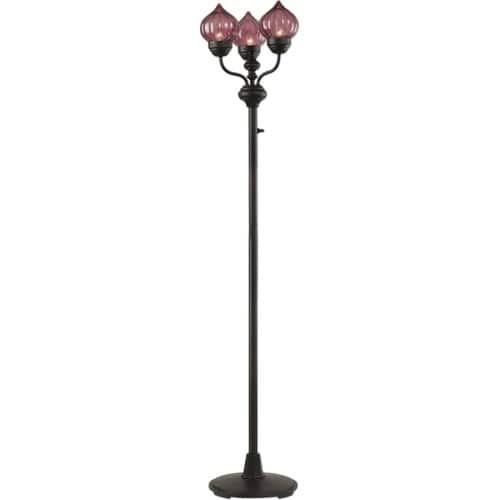 Front Standard. Royce Lighting - RT05133/3-23G Marrakech Outdoor Lamp Post - 68H in. - Bronze.