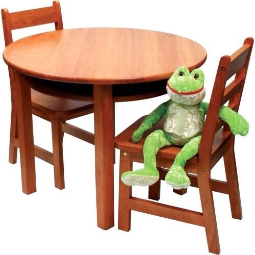 Front Standard. Lipper - Childrens Round Table and Chair Set.