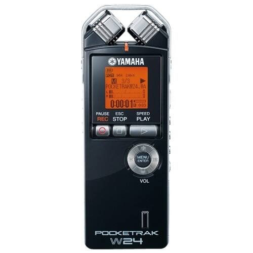 Front Standard. Yamaha - POCKETRAK 2GB Digital Voice Recorder.
