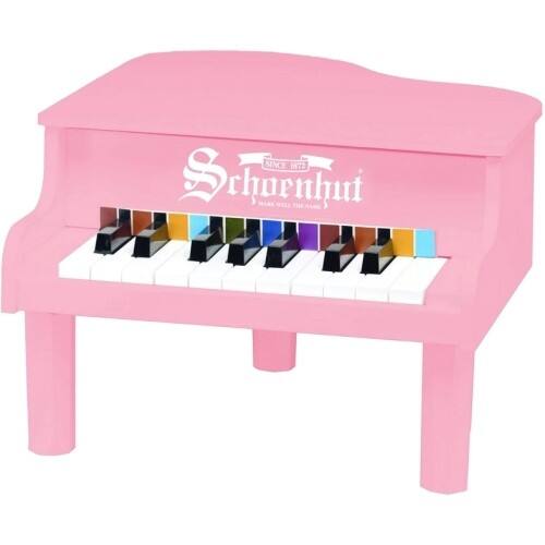 Front Standard. Schoenhut - 18 Key Mini Grand.