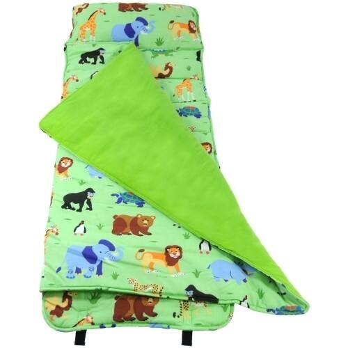 Front Standard. Wildkin - Olive Kids Wild Animals Nap Mat.