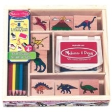 melissa and doug dinosaur stamp set
