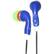 Front Standard. iHip - My Buds Earphone - Blue.