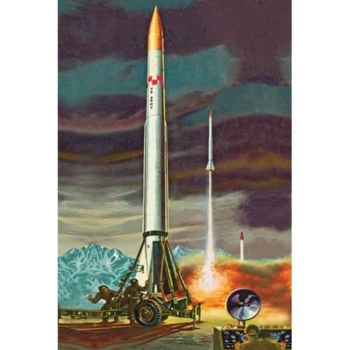 Front Standard. Revell - 1/35 US Army Corporal Missile & Launcher Plastic Model Kit.