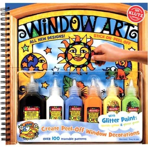 Front Standard. Klutz - Window Art Activity Book.