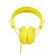 Front Standard. WeSC - Matte Conga Headphone - Dandelion Yellow.