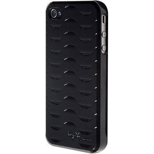 Front Standard. Fanny Wang - WANG SHELL iPhone Case - Black.