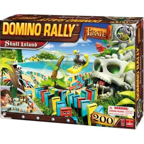 Front Standard. Goliath - Domino Rally Pirate Skull Island.