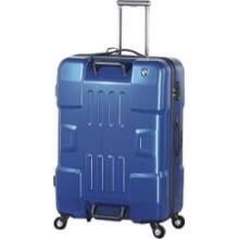 Front Large. Heys - Forza Travel/Luggage Case (Trolley) for Travel Essential - Metallic Blue.