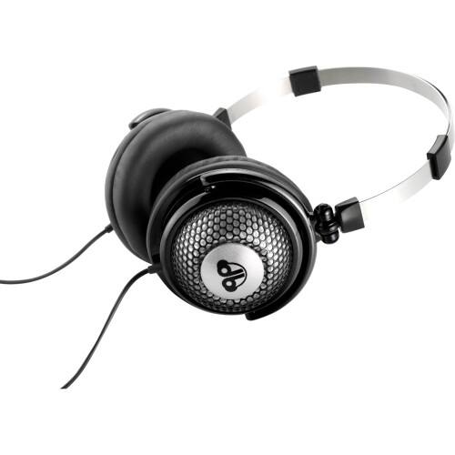 Front Standard. dB Logic - On-ear headphones with SPL2 Technology - Silver.